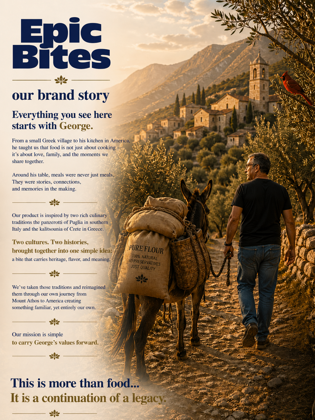 CULINARY HERITAGE FROM MOUNT ATHOS TO AMERICA