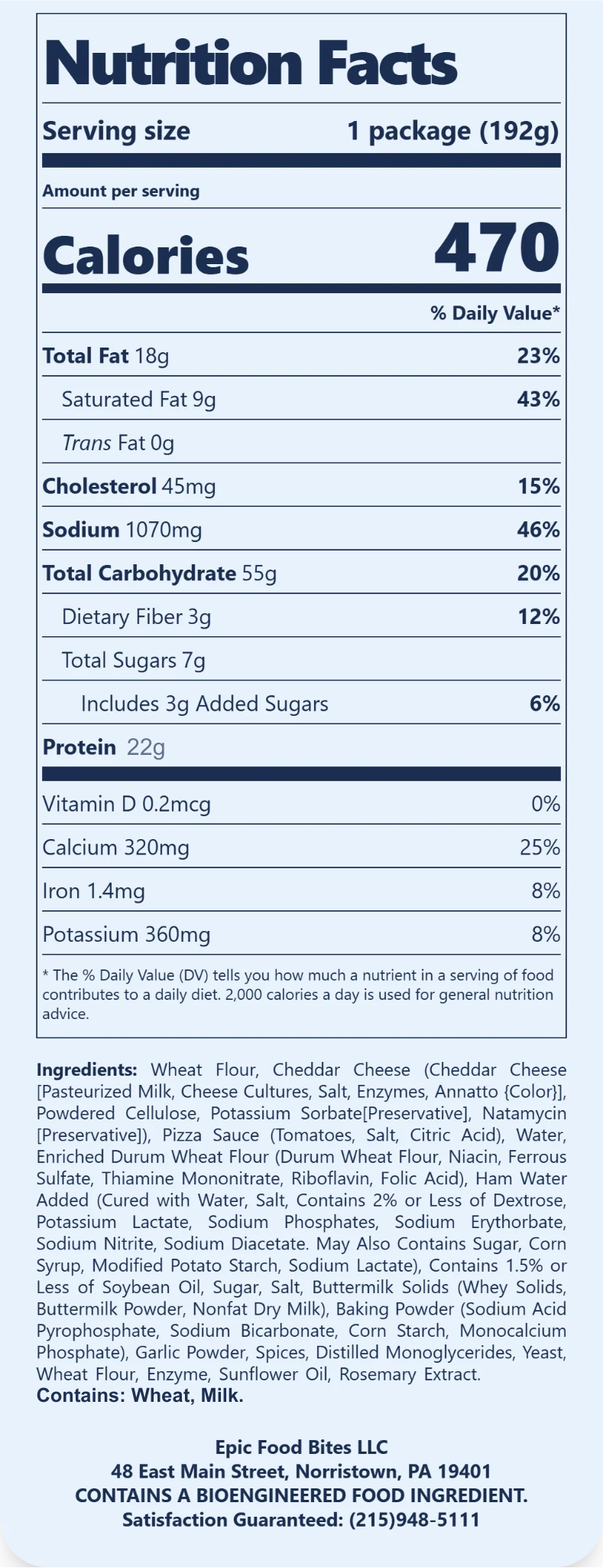 Ham & Cheddar Large Retail