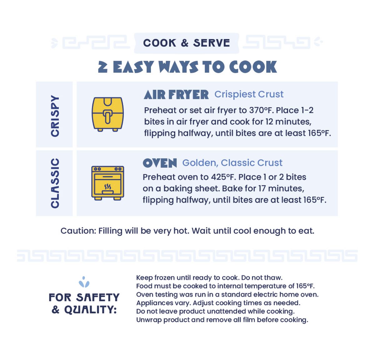 Cooking Instructions