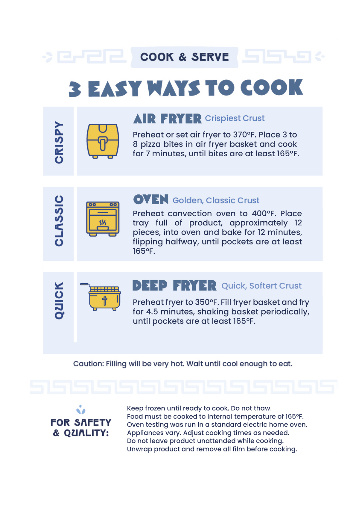 Cooking Instructions